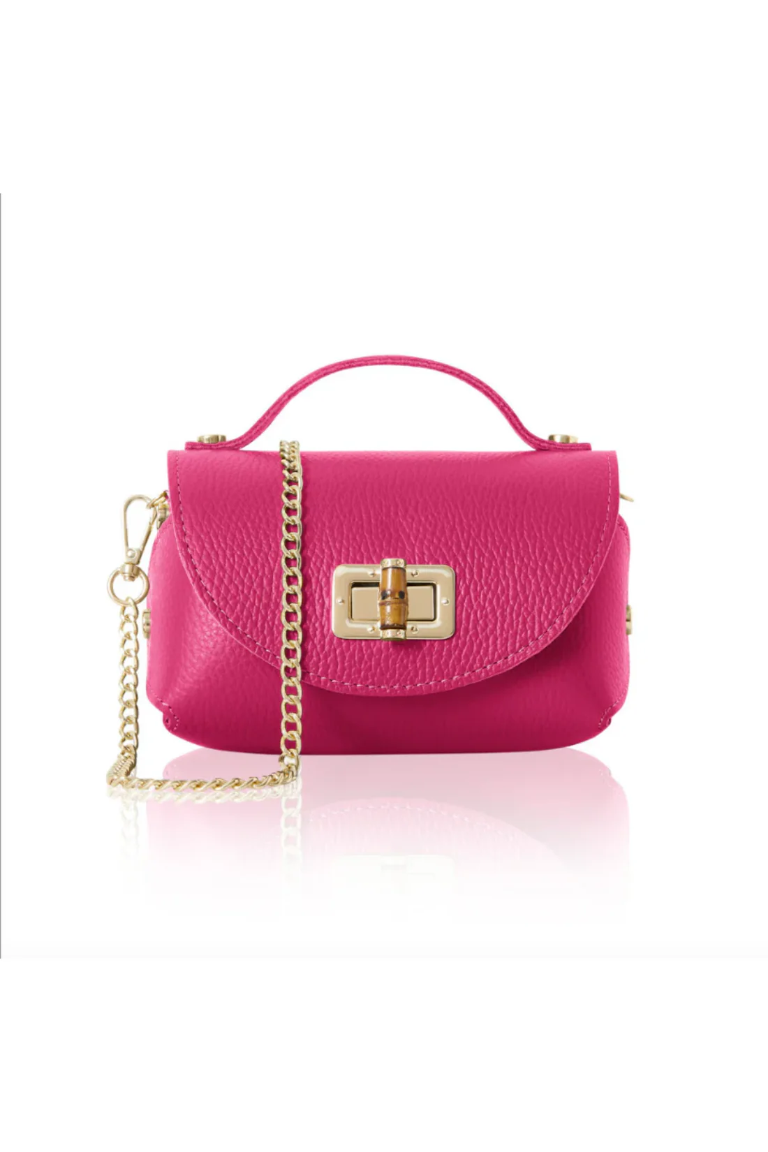 Zefira - Mini Bag elegantissima - Colore Fucsia - immagine 2