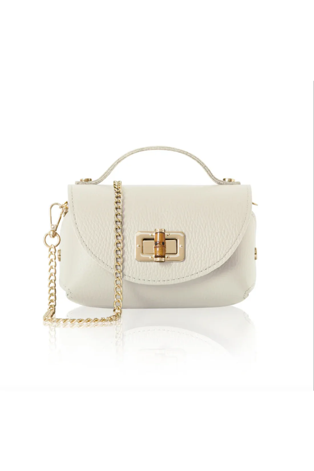 Zefira - Mini Bag elegantissima - Colore Beige - immagine 2